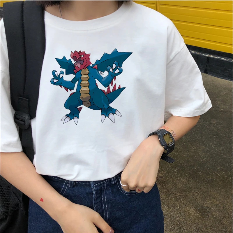 

Summer 2019 Pokemon T-shirt Animation Pika Men's t shirt Funny Tshirt Pikachu Printed Polyester Short Sleeve Men's/Women's Top