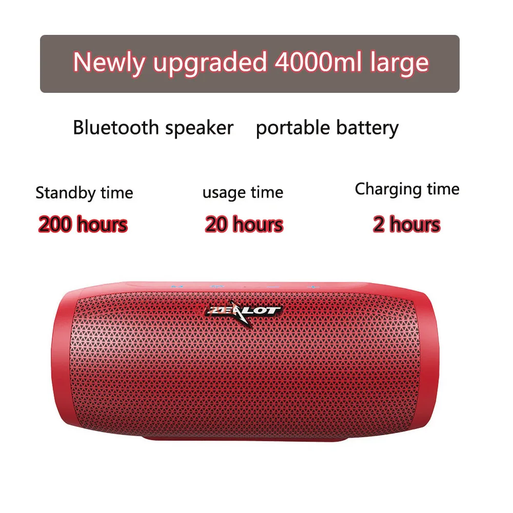 Bluetooth Колонка Fanatic S16 водонепроницаемая портативная уличная мини 3D колонка с