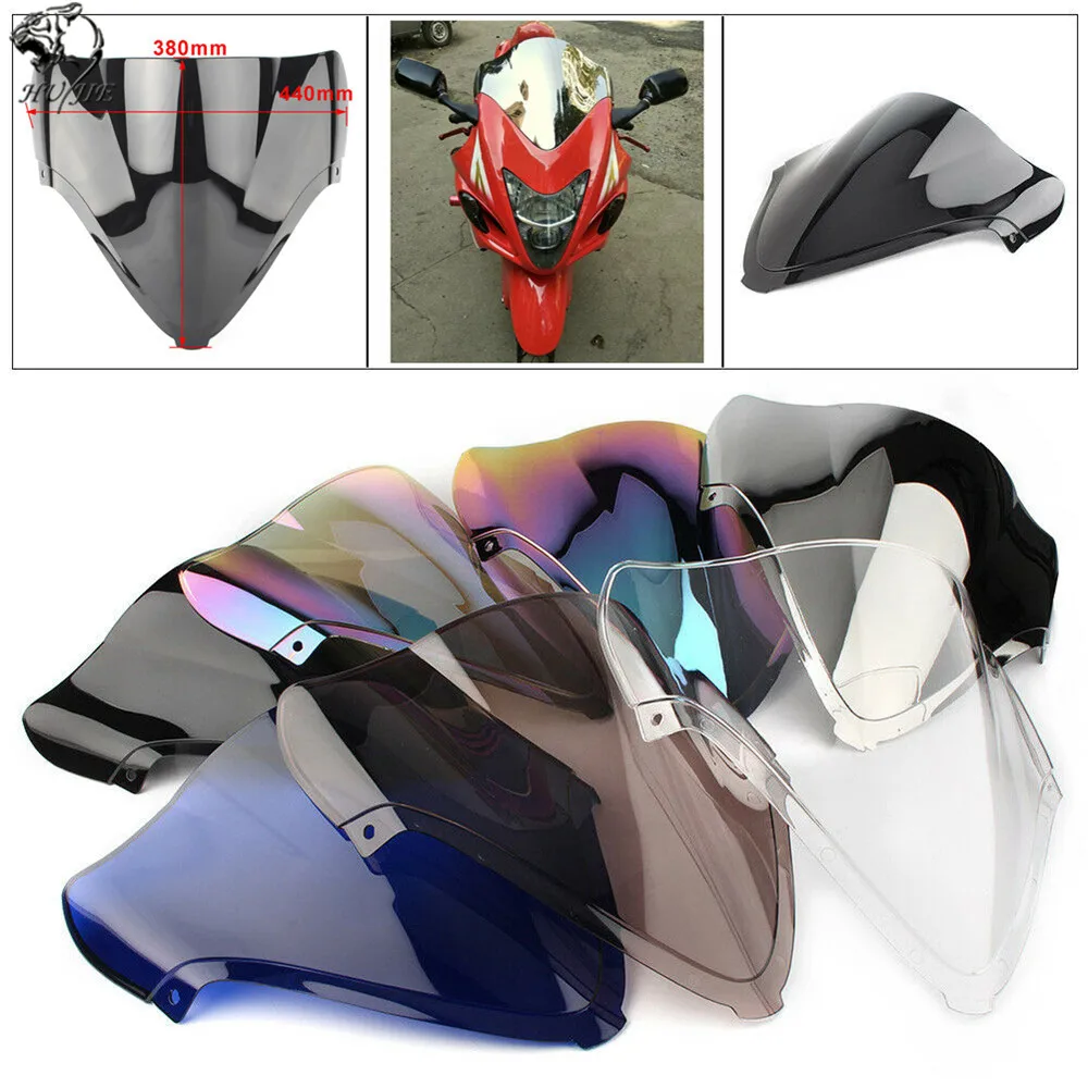 

Motorcycle Windshield WindScreen Screen For 2008 - 2018 Suzuki Hayabusa GSX1300R GSXR GSX 1300 R 2009 2012 2013 2014 2016 2017