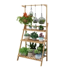 Балконная подвесная Цветочная полка для дома, многослойный складной напольный цветочный горшок, специальное предложение, украшение интерьера, для хранения гостиной