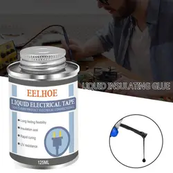 125ml Liquid Insulation Electrical Tape Fast Dry Rapid Curing Waterproof Tape Anti-UV Resistance