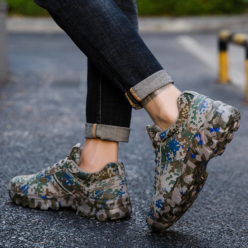 2020 Brand Mens Army Running Shoes Military Sport Sneakers For Men Outdoor Lightweight Sport Shoes