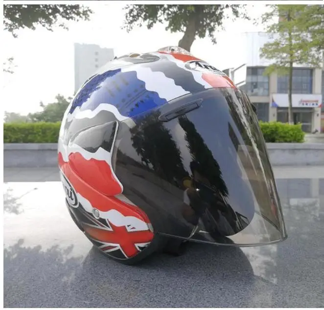 Arai R3 шлем мотоциклетный шлем с открытым мотокроссом размер шлема: S M L XL XXL, Опционный трехцветный объектив 26