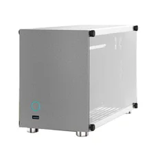 HTPC – boîtier pour ordinateur portable A05 ITX, alliage aluminium magnésium, acrylique, supporte 3 cartes graphiques
