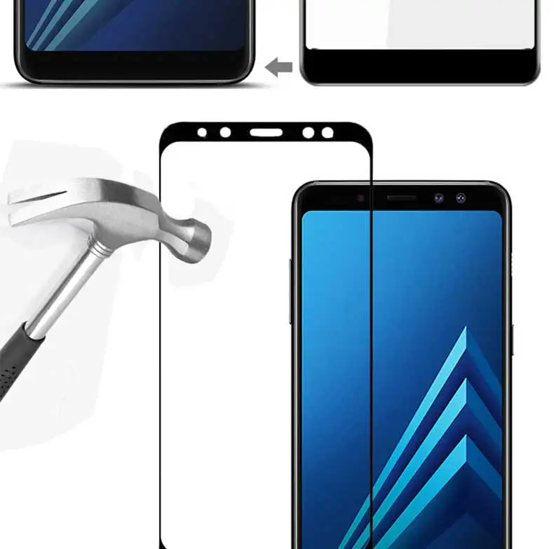 35D Защитное стекло для samsung Galaxy A6 A8 J4 J6 Plus J2 J8 J2 J5 J7 Prime закаленное защитное стекло для экрана