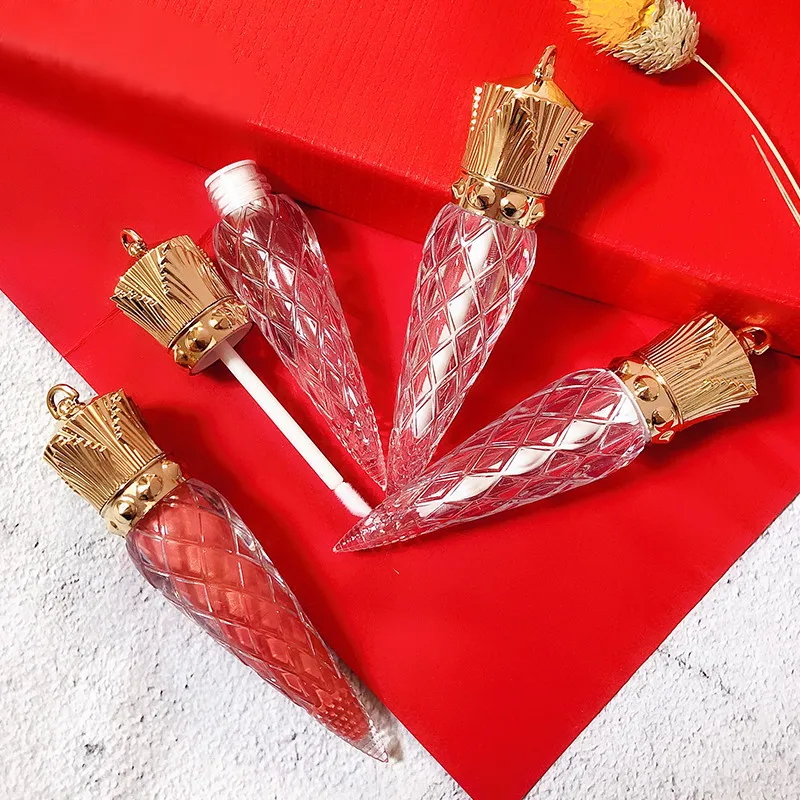 Пустой тюбик для блеска губ в форме моркови 10/30/50 шт. пластиковый прозрачный
