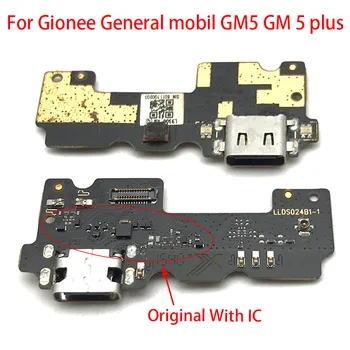 

For Gionee General mobil GM5 GM 5 plus Dock Connector Micro USB Charger Charging Port Flex Cable Microphone Board