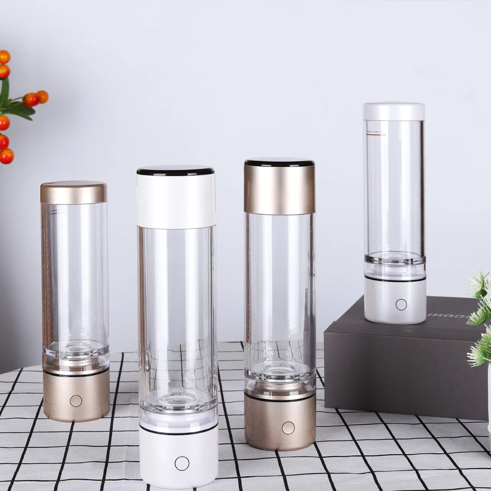 5000PPB Smart voice reminder nanometer high hydrogen genearato and MRETOH7.8HZ Multifunctional h2 water cup Breathing hydrogen