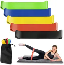 

Kit of Yoga Pilates Fitness Workout Resistance Stretch Exercise Band