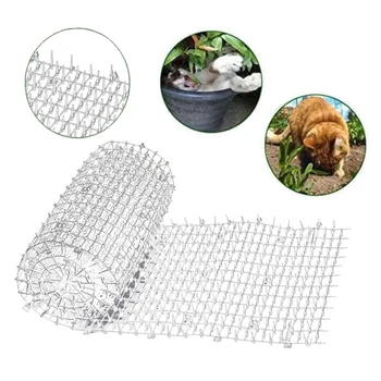 

Spike Keeping Thorn Pad Outdoor Mat Yard Garden Repellent Household Pets Deterrent No Harm Barrier Anti Cat Protective Net Dog