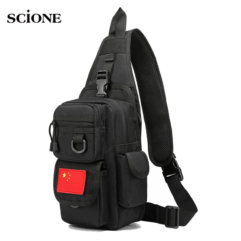 Billig Multifunktions Military Schulter Tasche Tactical Sling Brust Armee Rucksack Molle Reiten Camouflage Taschen Pack Outdoor Sport XA761WA