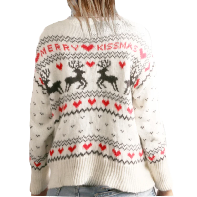 Christmas Style 2020 New Sweater Oversize Female Knitted Pullovers For Ladies Party Streetwear Elegant Vest Autumn Jumper Tops