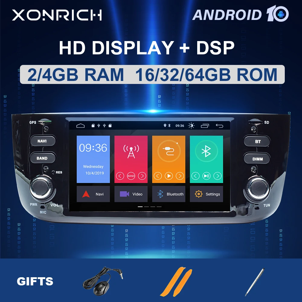IPS DSP 4 Гб 64G Авторадио 1 Din Android 10 автомобильный DVD плеер стерео для Fiat/Linea/Punto evo 2012-2015 Мультимедиа GPS навигация IPS DSP 4 Гб 64G Авторадио 1 Din Android 10 автомобильный DVD плеер стерео для Fiat/Linea/Punto evo 2012-2015 Мультимедиа GPS навигация