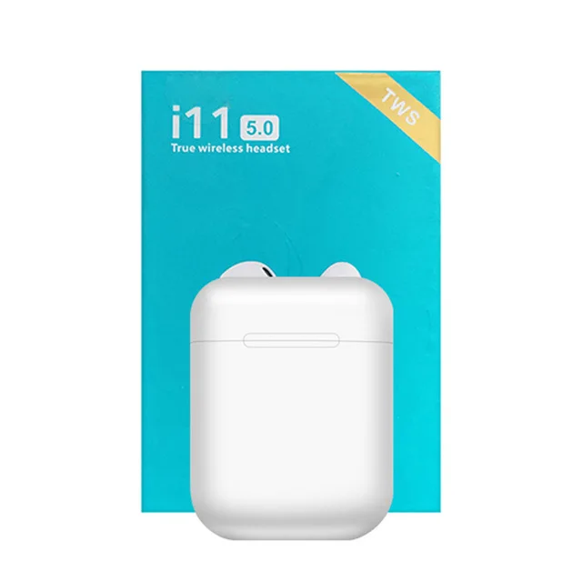 tws i11 I12 TWS мини беспроводные Bluetooth наушники, стерео наушники-вкладыши, гарнитура, наушники с микрофоном для всех смартфонов i9s i10 i11 i12 i20 tws i200 - Цвет: tws i11