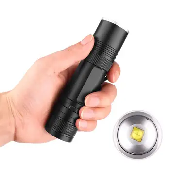 

Mini Flashlight Pocket Zoomable LED Torch Clip Penlight 3 Modes Waterproof Universal Flashlight Torch Flashlight