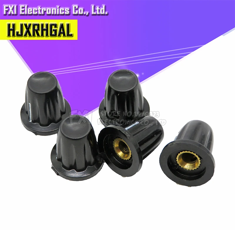 10pcs Bakelite potentiometer knob hole: 4MM for WH5 WXD3 13 K17 01 potentiometer|potentiometer knob|bakelite knobknob potentiometer - AliExpress