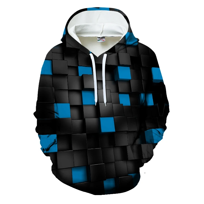 

Men's hooded sweatshirt fashion creative ladies hoodie hip hop jacket loose hooded jacket hooded street autumn and winter coat
