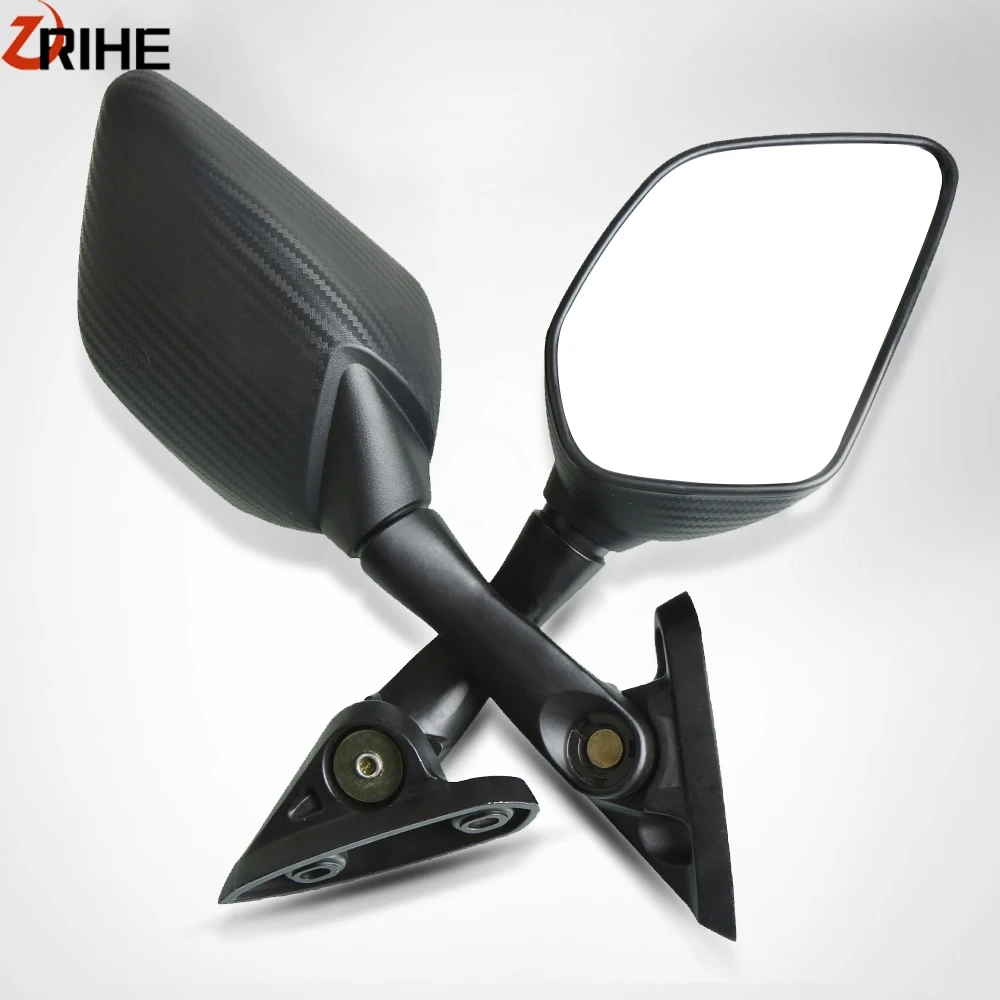 

For Yamaha yzf R3 R25 R15 YZF-R3 YZF-R25 YZF-R15 All Years Motorcycle Scooter Rear View Mirror Carbon Fiber Look Rearview mirror