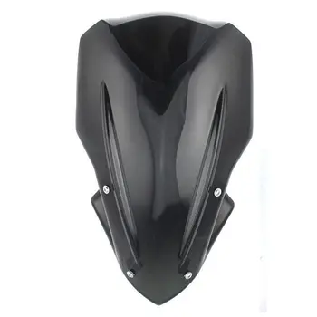 

Motorcycle Windshield Windscreen Screen Bracket For Kawasaki Z900 2017 2018 Pare-Brise Air Deflector Accessories Black