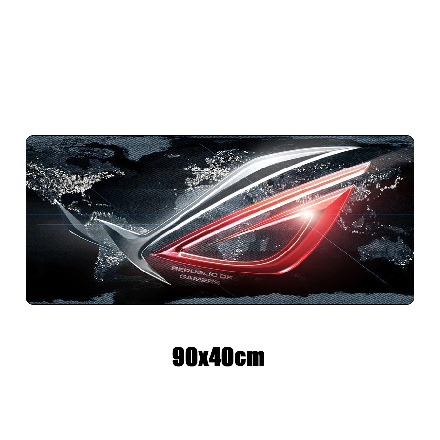 Large Mousepad ASUS Non-Skid Rubber Republic Of Gamers Gaming Mouse pad Laptop Notebook Desk Mat For CSGO Dota Keyboard Pad