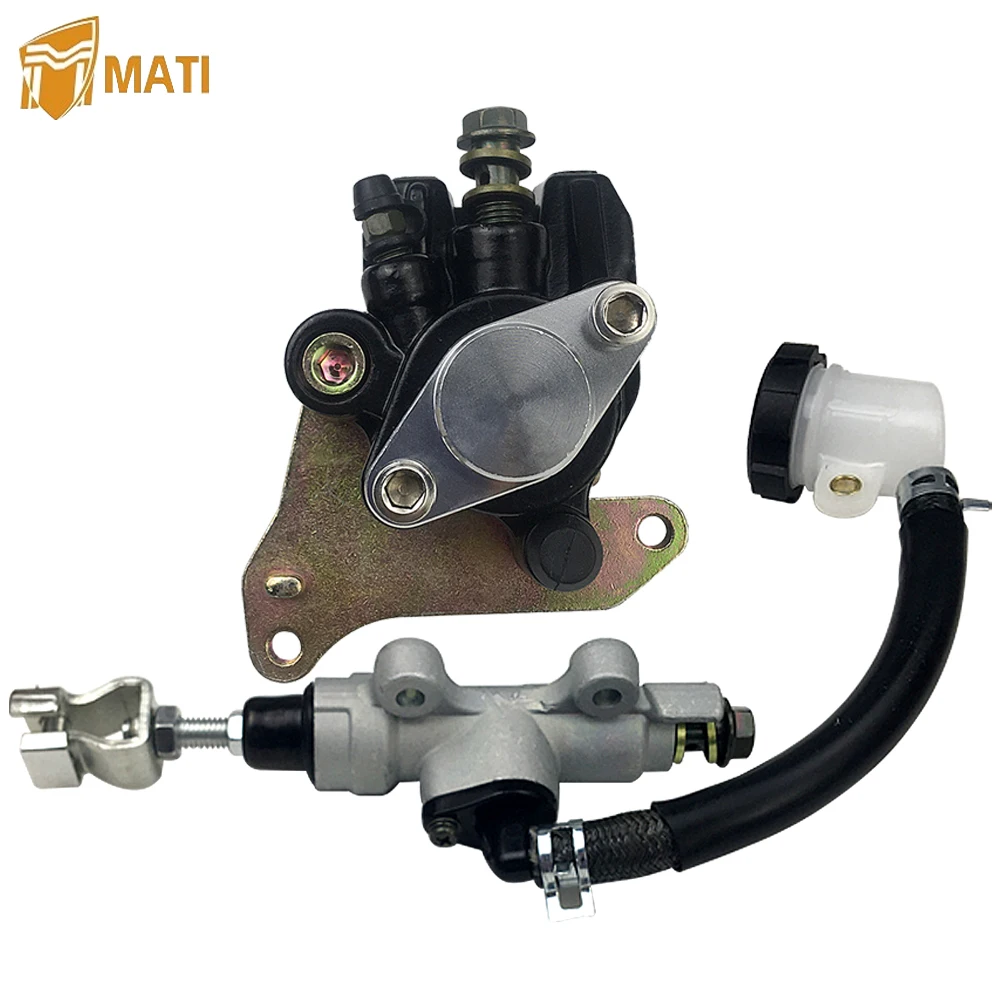 Mati Rear Brake Caliper Brake Master Cylinder for Honda ATV Fourtrax 400 TRX400EX Sportrax 400 TRX400EX TRX 400EX 1999-2004 for audi a8ld3 s8 rear brake cylinder motor handbrake control motor caliper electronic handbrake motor