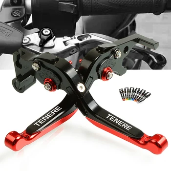 

Motorcycle Accessories CNC Aluminum Brake Clutch Levers Adjustable Folding Extendable For yamaha Tenere 2008-2015 2014 2013 2012