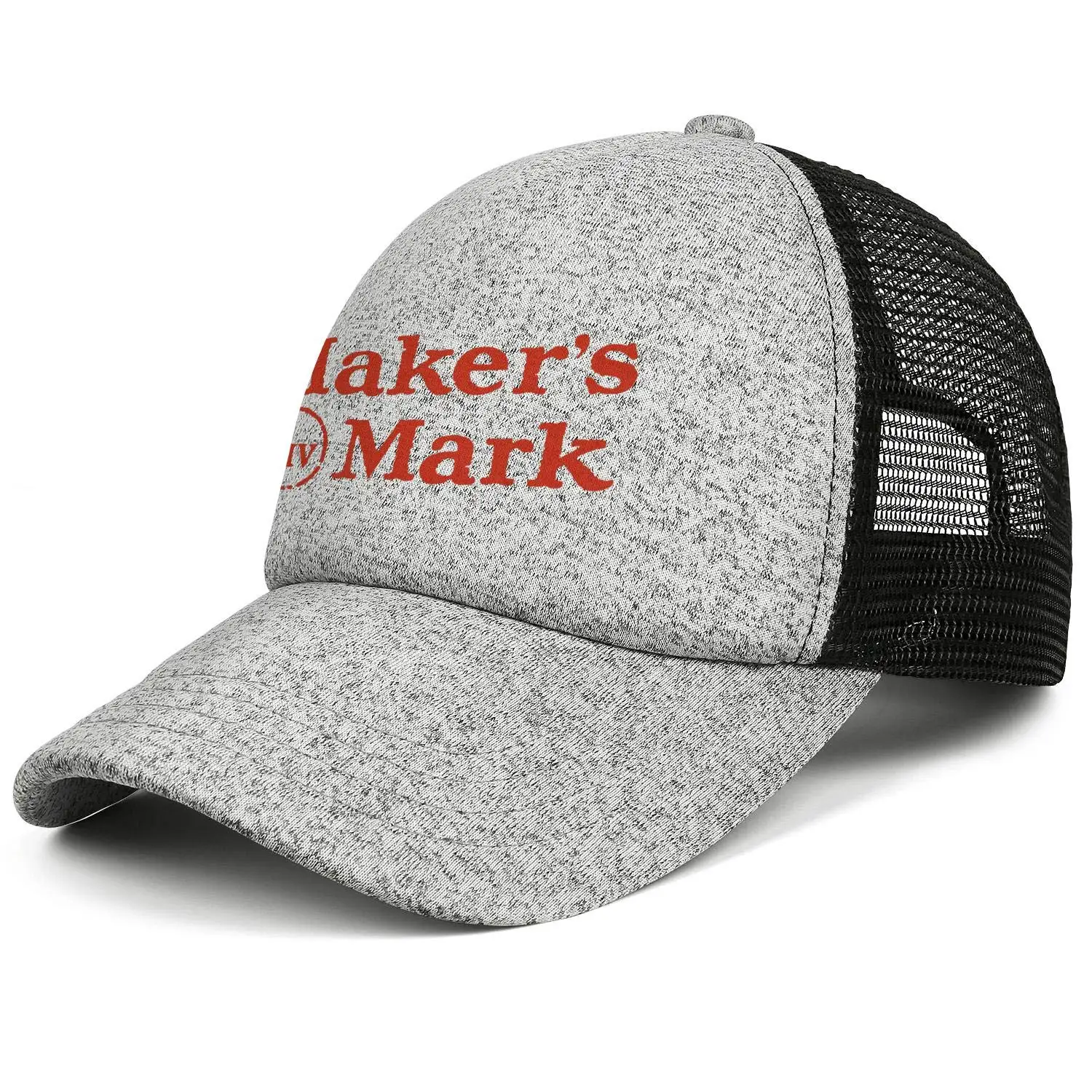 TSDFCMens производитель-Mark-SIV-кепки Повседневная Регулируемая Сетка Дальнобойщик Хлопок Бейсбольная Шляпа