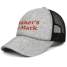 TSDFCMens производитель-Mark-SIV-кепки Повседневная Регулируемая Сетка Дальнобойщик Хлопок Бейсбольная Шляпа