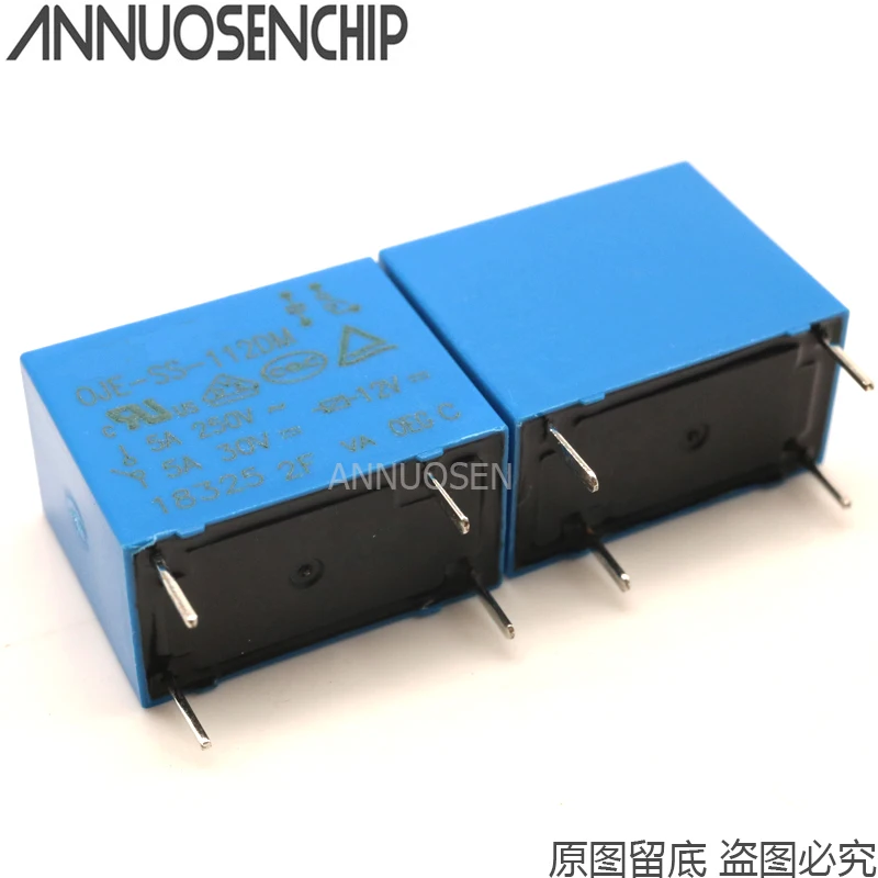 OEG Relay 10PCS OJ-SS-112DM DC12V 4Pins 5A OJE-SS-112DM NEW ORIGINAL | Обустройство дома