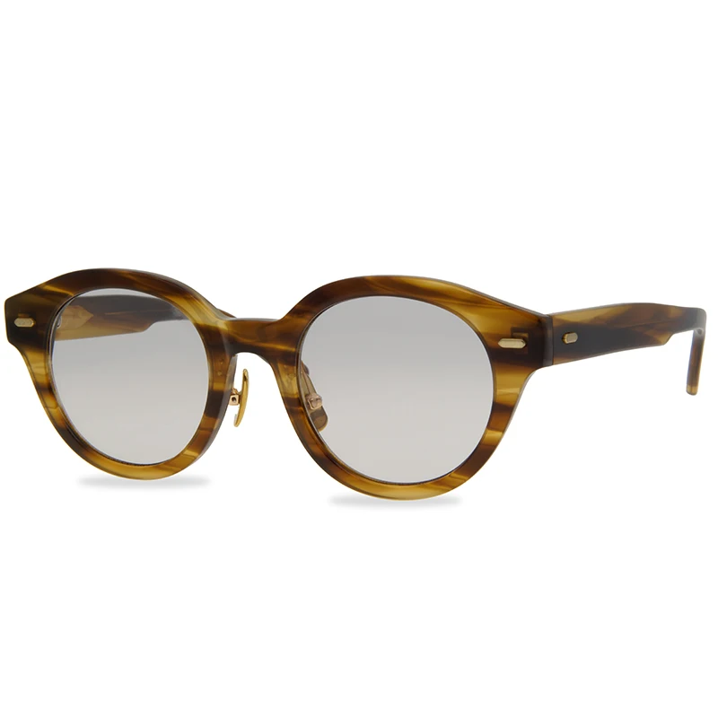 

Оправа для очков унисекс, круглая, ацетатная, с чехлом