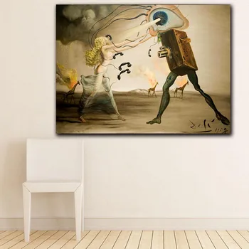 

Fashion Wall Art Oil Painting Prints Posters Salvador dali Political Film Blog Modern Canvas paintings For living room Decor