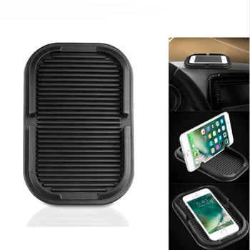 

Black Car Dashboard Anti-Slip Mat Auto Non-slip Pad For Paper Towels GPS Phone Key Coin Auto Car Accessories