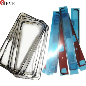 

10Pcs Bezel Chassis Middle Frame For Apple iPhone X XR XS MAX Front Glass Touch Screen Lens Outer Panel Cover LCD Display