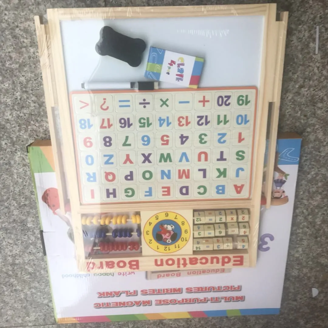

Multi-functional Doing Homework Drawing Board Early Childhood Educational CHILDREN'S Toy Blackboard 3-6-Year-Old Blackboard Doub