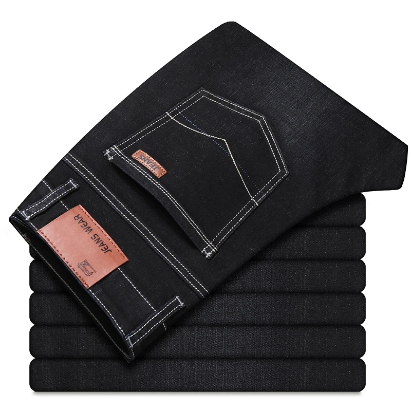 Comprare DEE MOONLY Nuovo 2019 Caldo di Alta Qualità di Modo casual Denim Pantaloni Famosi Jeans di Marca degli Uomini degli uomini Pantaloni Jeans di Formato 28 40