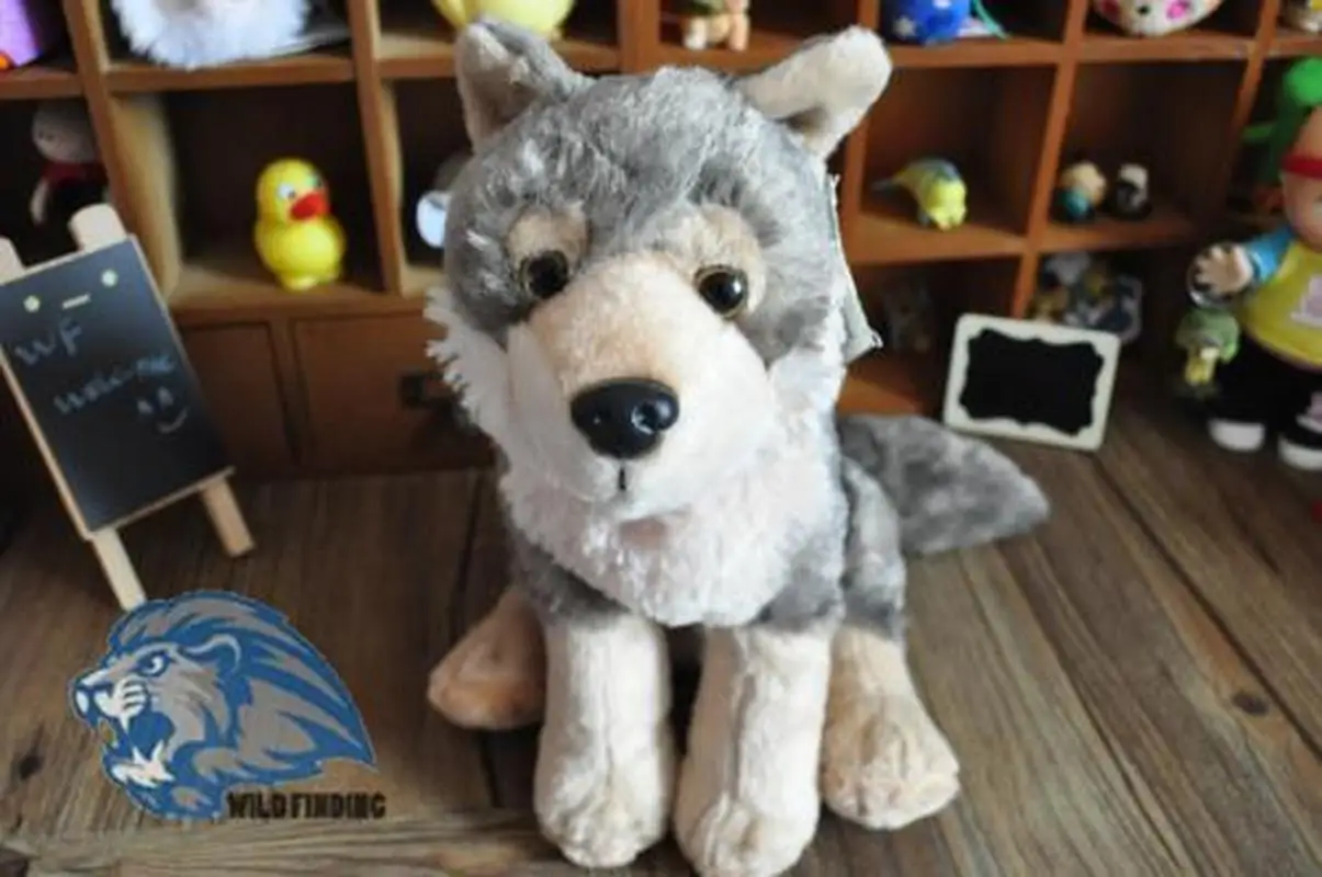 peluche lobo gigante