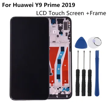 

For Huawei Y9 Prime 2019 LCD Display Touch Screen With Frame No Dead Pixel Screen Replacement for Huawei Y9 Prime 2019 STK-L21