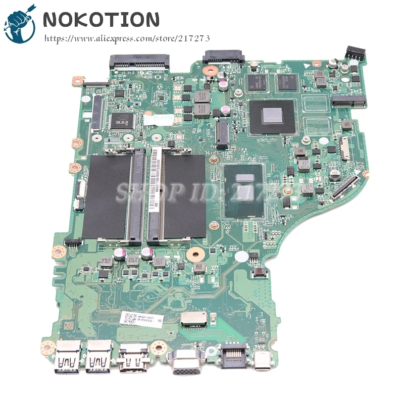 Most effective  NOKOTION NBGG71100C NB.GG711.00C For Acer aspire E5-575 E5-575G Laptop Motherboard DAZAAMB16E0 SR2U