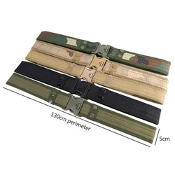 2021NEW Army Style Combat Belts Quick Release Tactical Belt Fashion Men Military Canvas Waistband Outdoor Hunting Hiking Tools
