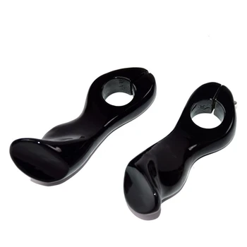 

New arrival Ergonomics design Mountain/ MTB bicycle UD full carbon fibre handlebar bar end City/Treking carbon bike bar ends