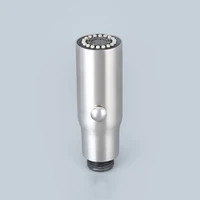 ใหม่แปรงสแตนเลสก๊อกน้ำห้องครัวดึงผักมือถือหม้อฝักบัวหัวฉีด 2