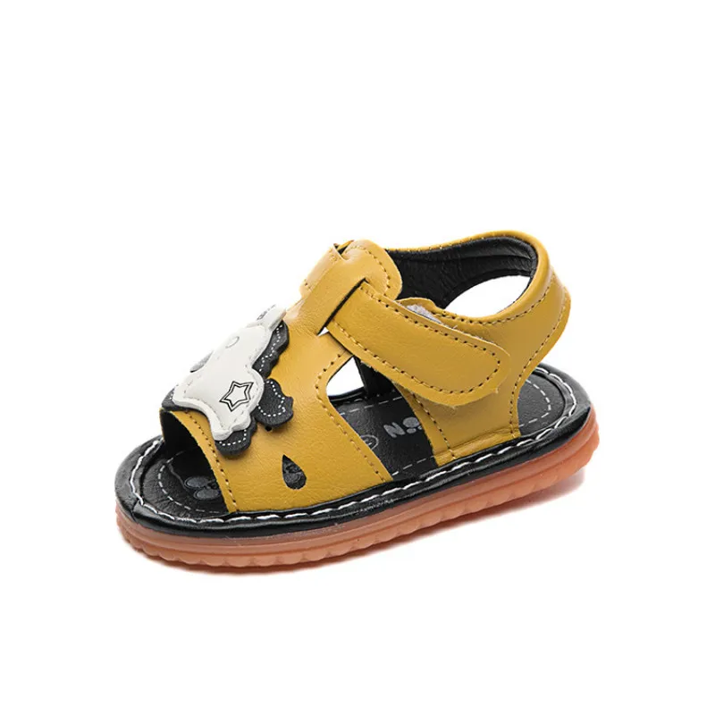 Insole 11.5-13.5cm Summer Soft-soled Toddler Shoes for Baby Newborn with Sound | Мать и ребенок