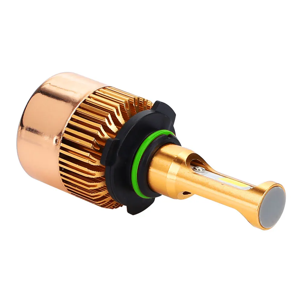 Vehemo S2 9006/HB4 8000LM LED Fog Light LED Headlight Bulbs Gold Auto Lighting Assembly Car Led Headlight Car Accessories