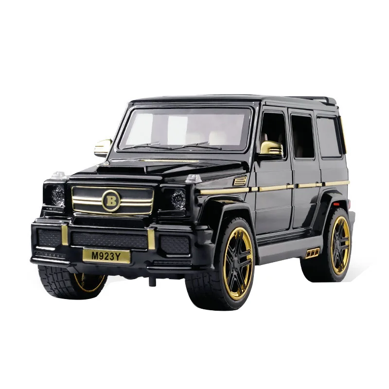 1:24 Mercedes Benz babushe металлическая модель автомобиля моделирование внедорожных акустооптических возврата подарок коллекция игрушек аксессуары