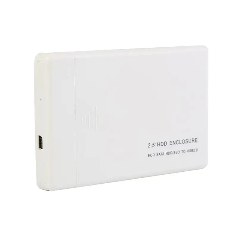 2,5 дюймов HDD SSD чехол SATA к USB 2,0 адаптер бесплатно 5 Гбит/с Корпус жесткого диска Поддержка 2 ТБ HDD диск для WIndows Mac OS