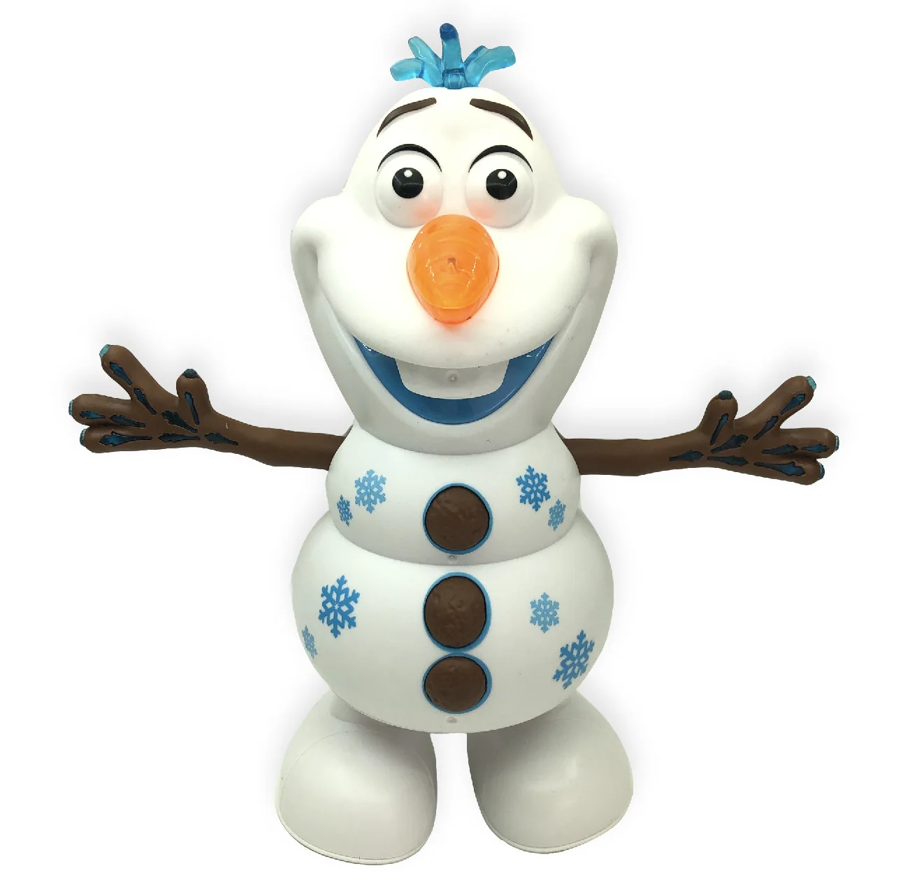 

20.8cm Cartoon Movie Olaf Action Figure Toys Collection Model Toys for Children Birthday Gift Dancing Snowman Christmas Toy