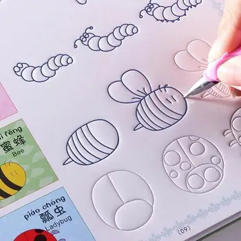 

Magic Calligraphy That Can Be Reused English Handwriting Copybook Set Preschool Kindergarten Practice Calligraphy J2Y