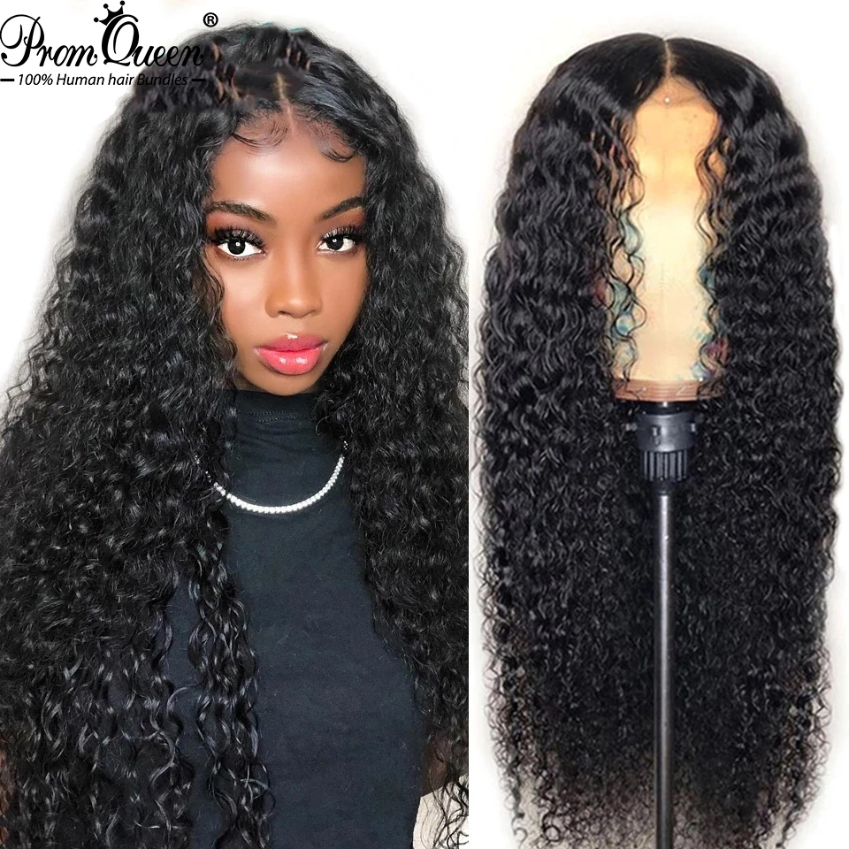 180 Remy Brazilian Kinky Curly Human Hair Wig Pre Plucked 4x4 5x5 6x6 Hair  Wigs with Baby Hair Curly Lace Wig For Black Women|Human Hair Lace Wigs| -  AliExpress
