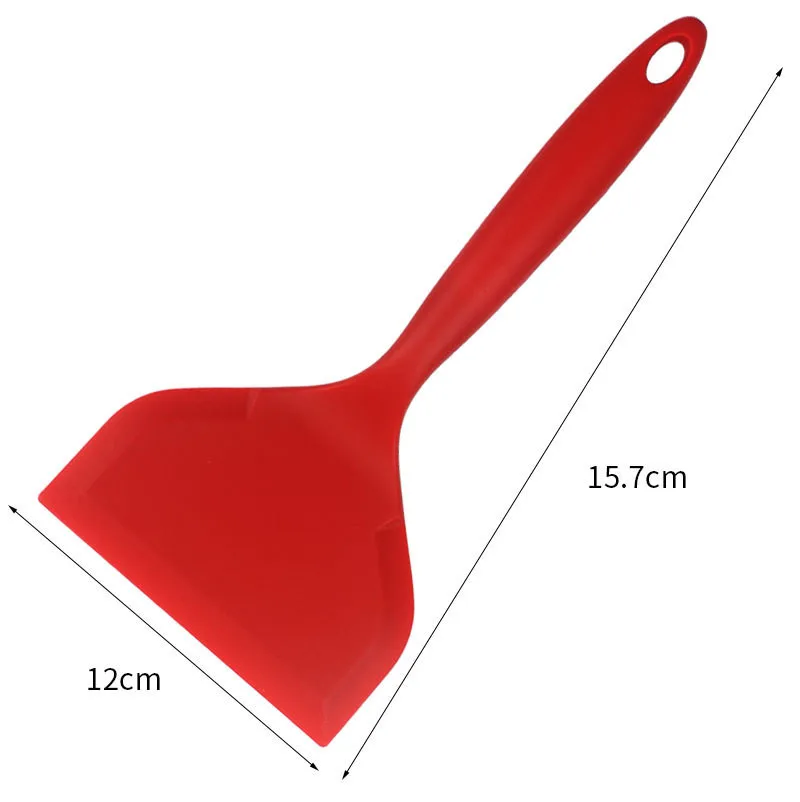 Non-Stick Silicone Spatula Home Kitchenware Cooking Utensils Beef Meat Cake Scraper Shovel Household Kitchen Accessories silicone spatula cake scraper baking tools steak spatula