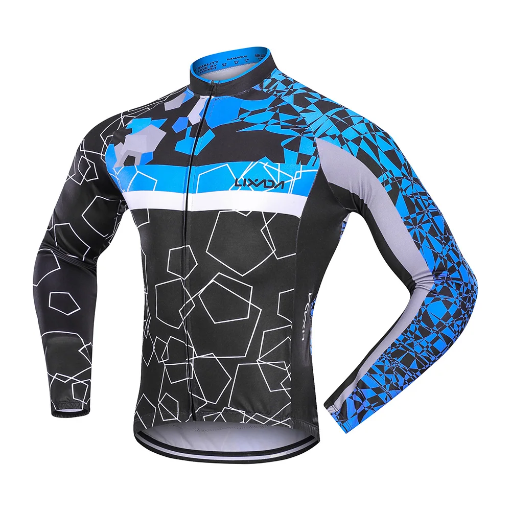 

New Men Winter Thermal Fleece Cycling Clothing Set Long Sleeve Windproof Cycling Jersey Coat Jacket Gel Padded Pants Trousers